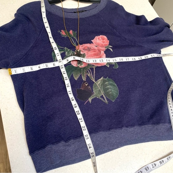 HP WILDFOX rose 🌹 sweatshirt w country southwestern cottagecore vibe - Picture 10 of 11